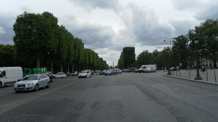 Incio da avenida Champs-lyses