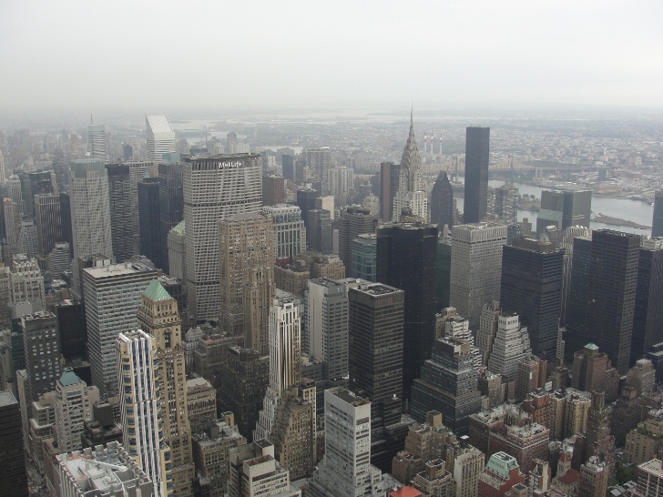 Vista do observatrio do Empire State Building