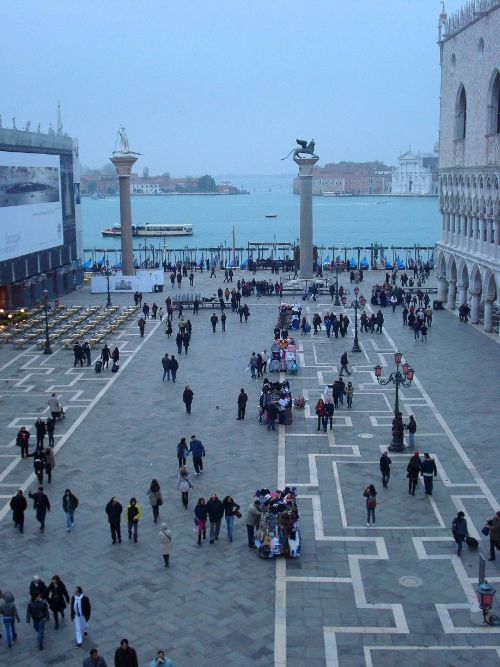 Praa de San Marco, um dos pontos turstico de Veneza