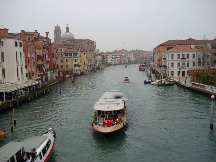 Foto do Grand Canal em Veneza - Porta de entrada para a cidade e seus pontos tursticos