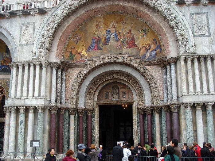 Foto da Catedral de San Marco, um dos pontos turstico de Veneza