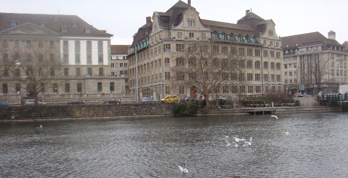 Zurique  margem do rio